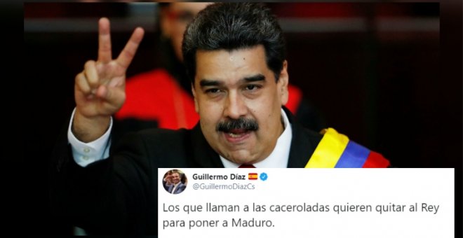 Un diputado de Cs relaciona las caceroladas contra la monarquía con Maduro