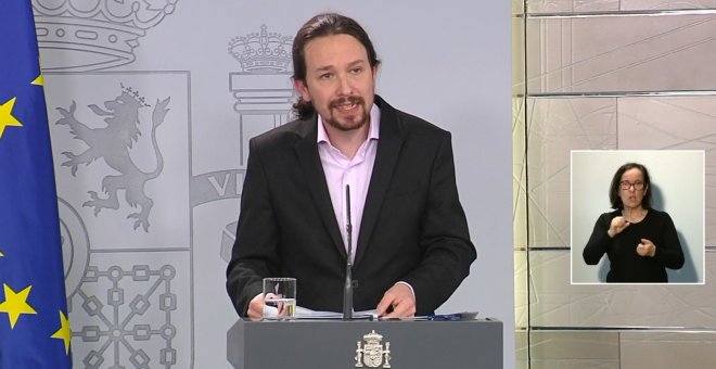 Iglesias enmarca en la libertad de expresión las caceroladas contra el Rey