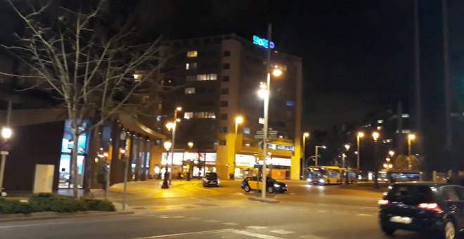 Barcelona minimiza el tráfico nocturno