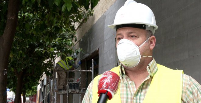 Obreros de la construcción temen que el Coronavirus les deje sin trabajar