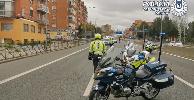 La Policía Municipal realiza un control en la A-5