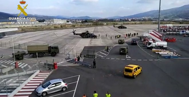 Guardia Civil intensifica los controles en aeropuerto y puerto de Bilbao