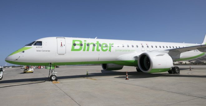 Binter cancela temporalmente el reembolso de los billetes