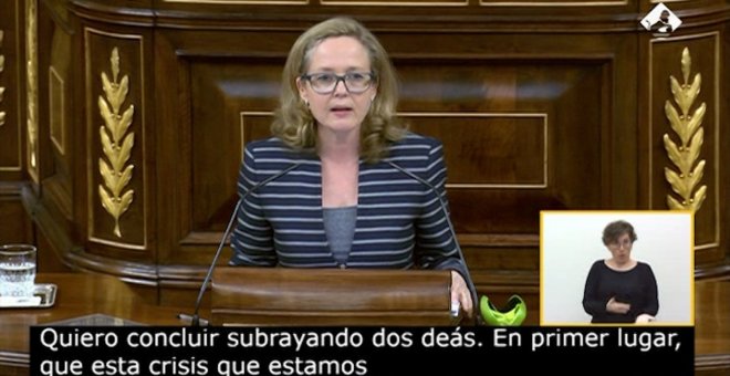 Calviño defiende las "eficaces" medidas del Gobierno
