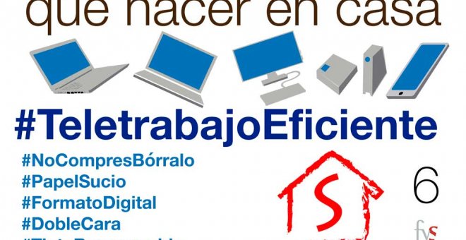 Vida sostenible - Cosas sostenibles que hacer en casa: #TeletrabajoEficiente