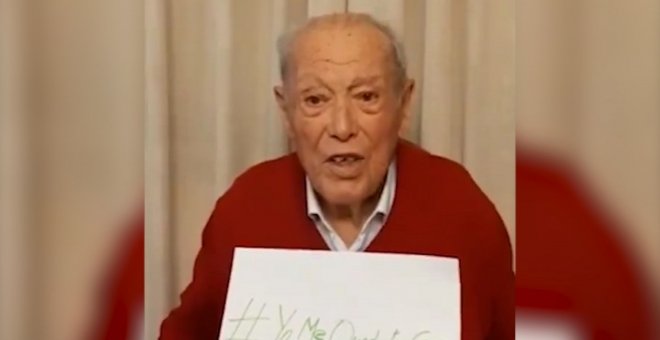 Rafael Martínez, un cordobés de 106 años: "Yo me quedo en casa"