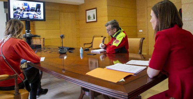 Cantabria reclama a Interior más medios e incorporar bomberos y equipos de rescate al dispositivo contra la pandemia