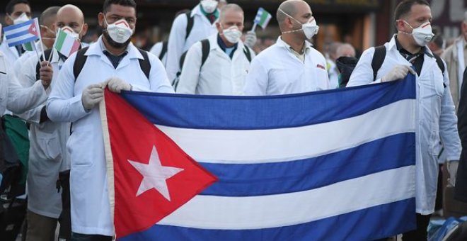 Cuba, Rusia y China, la 'diplomacia de las mascarillas' que beneficia a Italia