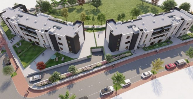 El Ayuntamiento concede la licencia para construir dos edificios de viviendas en Cueto