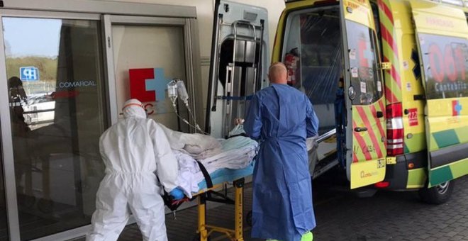 Se reducen los ingresos hospitalarios en Cantabria por primera vez desde el comienzo de la crisis sanitaria