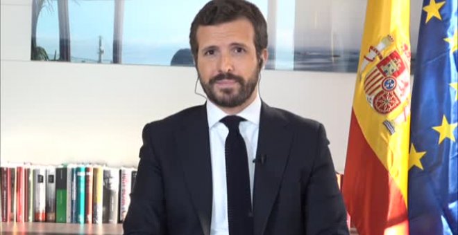 Casado lamenta las actitud de Sánchez: "no me ha llamado desde hace dos lunes"