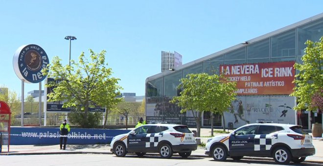 La pista de hielo La Nevera, en Majadahonda