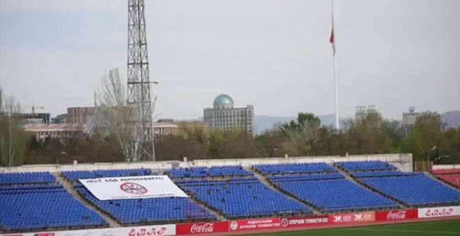 El fútbol sigue dando alegrías en Tayikistan a pesar de la amenaza del Covid-19
