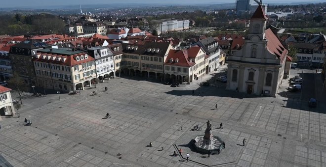 Ludwigsburg (Alemania) durante la crisis del coronavirus