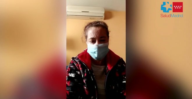 La primera paciente extubada en Severo Ochoa agradece los cuidados