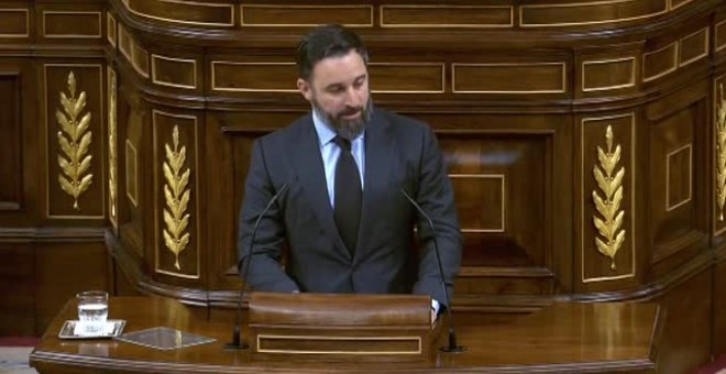 Santiago Abascal acusa al Gobierno de haber conseguido "la mayor tasa de mortalidad del mundo"