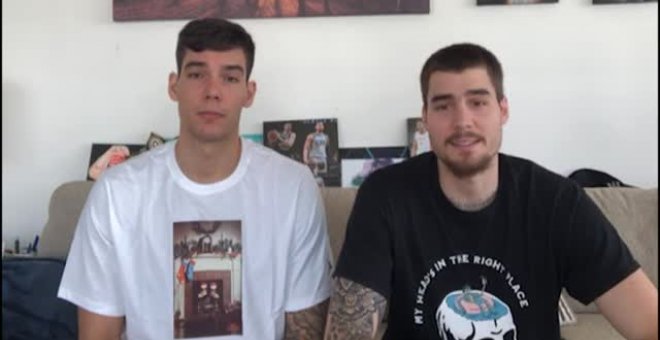 Los jugadores de la NBA Willy y Juancho Hernangómez compran material sanitario para el hospital de campaña de IFEMA