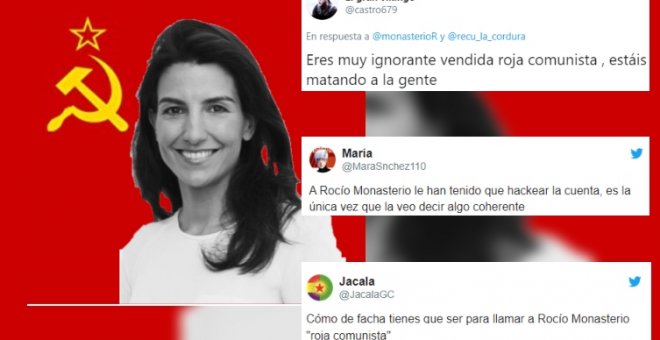 "Es la única vez que dice algo coherente": Rocío Monasterio, tildada de "roja comunista" tras criticar la oposición del PP con la covid-19