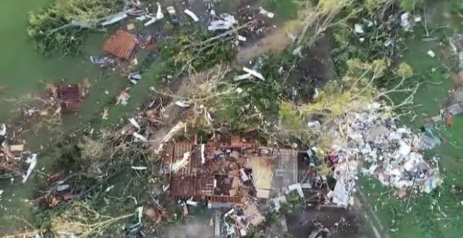 Al menos 18 muertos tras varios tornados en el sur de EEUU