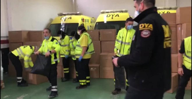 La DYA distribuirá mañana las mascarillas en Euskadi