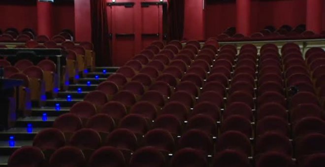 El Teatro Real permanece vacío durante el estado de alarma