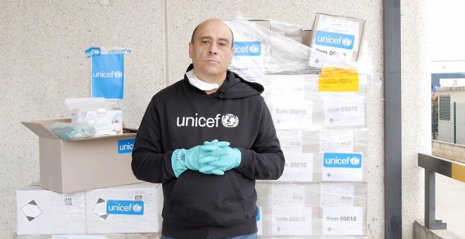 UNICEF España aporta 418.000 mascarillas de protección para la lucha contra el virus