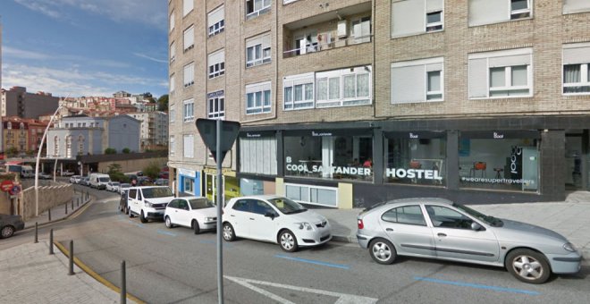 Herida una mujer al caer desde un segundo piso de un edificio de Santander
