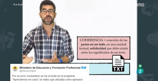 Críticas a RTVE por utilizar discursos de Rajoy como ejemplo de incoherencia en un programa educativo