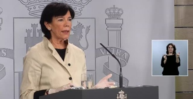 Isabel Celaá: "No corresponde al Ministerio fijar el número de suspensos"