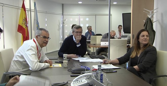 Alfonso Rueda se reúne con representantes de la Policía Local de Galicia