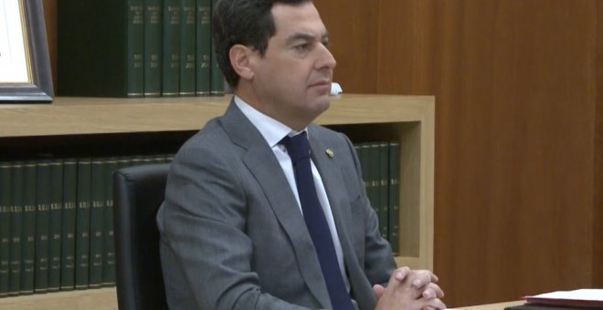 Moreno participa en la reunión entre el Gobierno y presidentes autonómicos