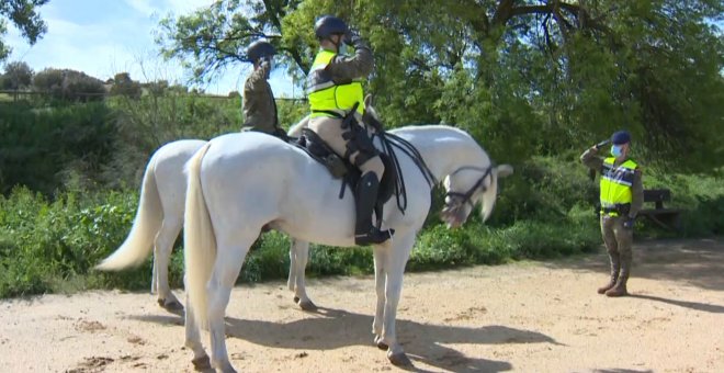 La Guardia Real colabora en la vigilancia de las zonas rurales