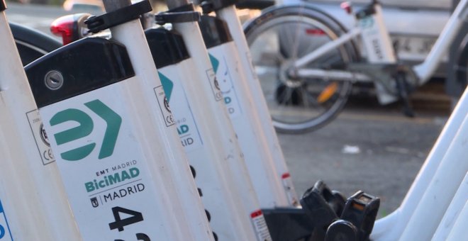 BiciMAD se reanuda hoy en Madrid con la obligación de utilizar guantes