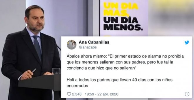 ¿Es cierto que los niños ya podían salir a acompañar a los adultos en la cuarentena?