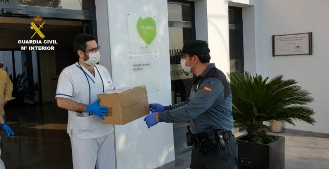 La Guardia Civil lleva a cabo acciones en beneficio de diferentes colectivos