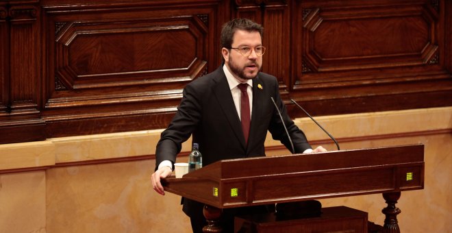 Aragonès anuncia que el Govern pagarà 200 euros a les persones pendents de rebre una prestació