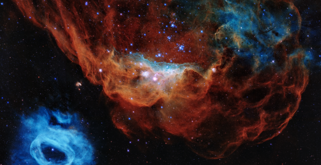 El telescopio Hubble celebra su 30 aniversario con un espectacular ‘arrecife cósmico’