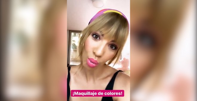 Tamara Gorro y su posible cambio de look durante el confinamiento