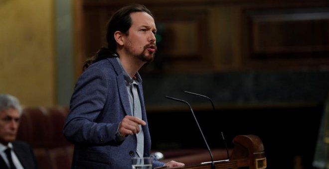 Pablo Iglesias da un monumental repaso a Vox en la sesión de control: "Ustedes ni siquiera son fascistas, son simplemente parásitos"