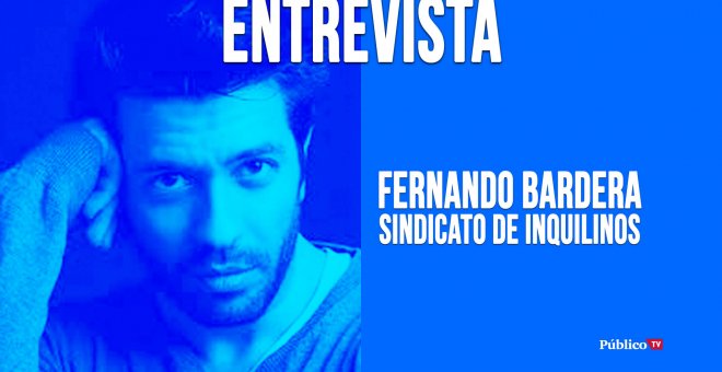 Entrevista a Fernando Bardera, del Sindicato de Inquilinos - En la Frontera, 29 de abril de 2020