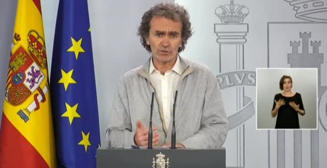 Simón advierte que  Madrid y Barcelona podrían "retrasar más la desescalada" por ser las que tienen más casos de Covid-19