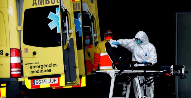 España registra 268 muertes diarias, la segunda cifra más baja