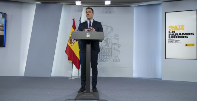 Sánchez anuncia un fondo no reembolsable de 16.000 millones de euros a las comunidades para la reconstrucción