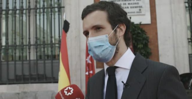 Casado: "El Gobierno no puede pretender que todo lo hagamos los españoles confinados en casa"