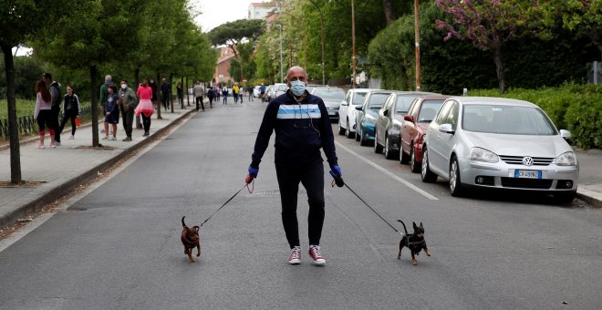 Italia suma 192 fallecidos en 24 horas, la cifra más baja desde el 14 de marzo