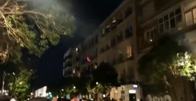 Fiestas nocturnas callejeras y paseos descontrolados, notas negativas del primer fin de semana de salidas para todos