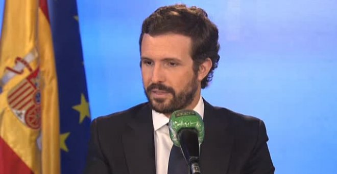 Casado: "El estado de alarma prorrogado a partir de esta semana no tiene ningún sentido"