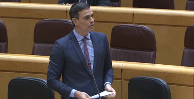 Sánchez: "El único instrumento que permite al Gobierno luchar contra el COVID es la prórroga del estado de alarma"