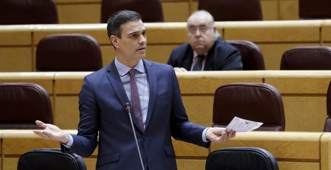 Sánchez: "El único instrumento que permite salvar vidas es el estado de alarma"