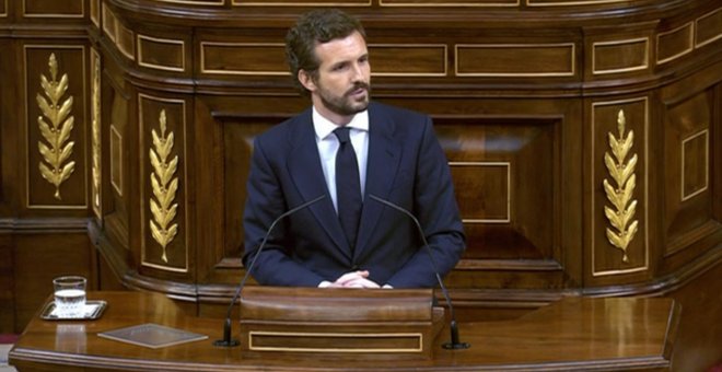 Casado avisa a Sánchez que le espera un "calvario"